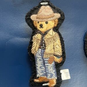 Limited Edition Ralph Lauren Embroidered Polo Bear Ornament